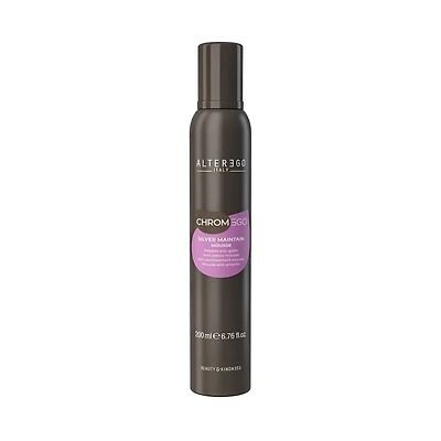 Chromego | Silver Maintain | Mousse Anti-Jaunissement - Neutralise les reflets jaunes sans alourdir