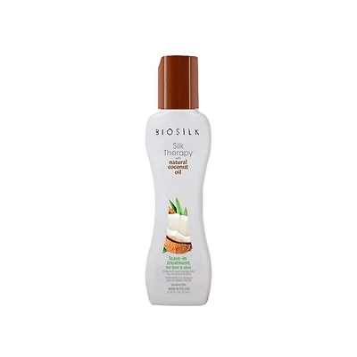 Silk Therapy | Organic Coconut Oil - Leave-In Treatment for Hydration and Shine