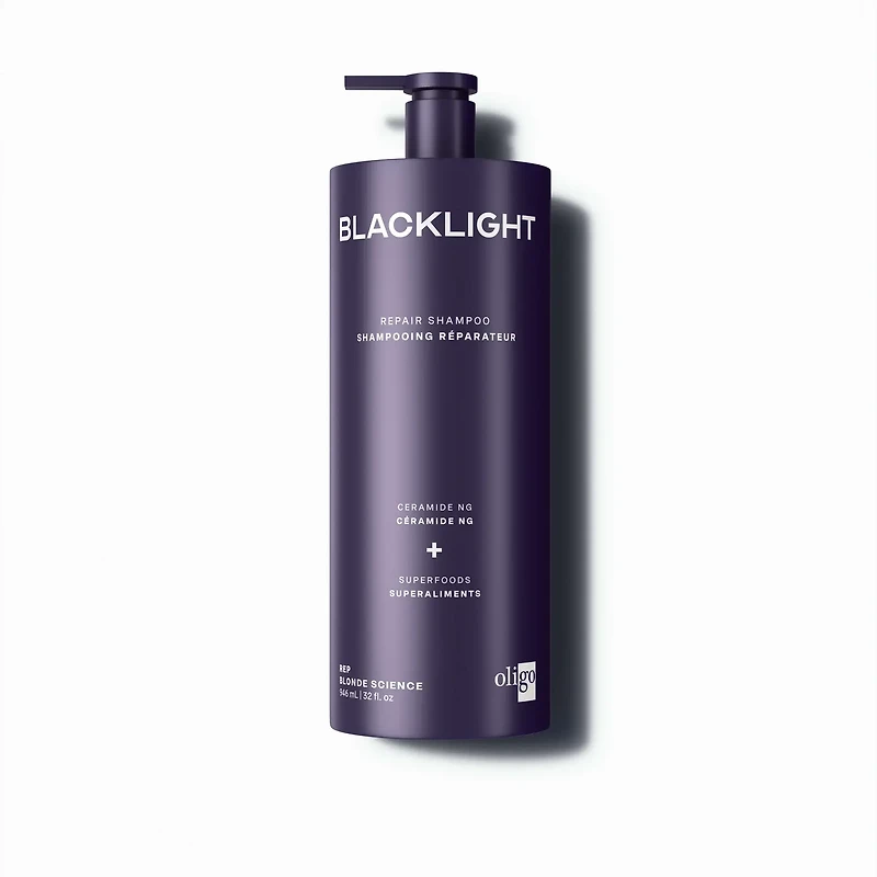 Blacklight Rep Blonde Science | Repair Shampoo - Strengthening Cleanse for Damaged Hair