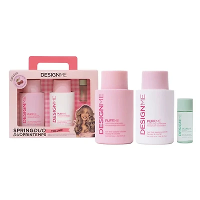 Puff.Me | Ensemble Volume | Coffret Printemps 2026 - Coffret volumisant pour cheveux plus denses et légers