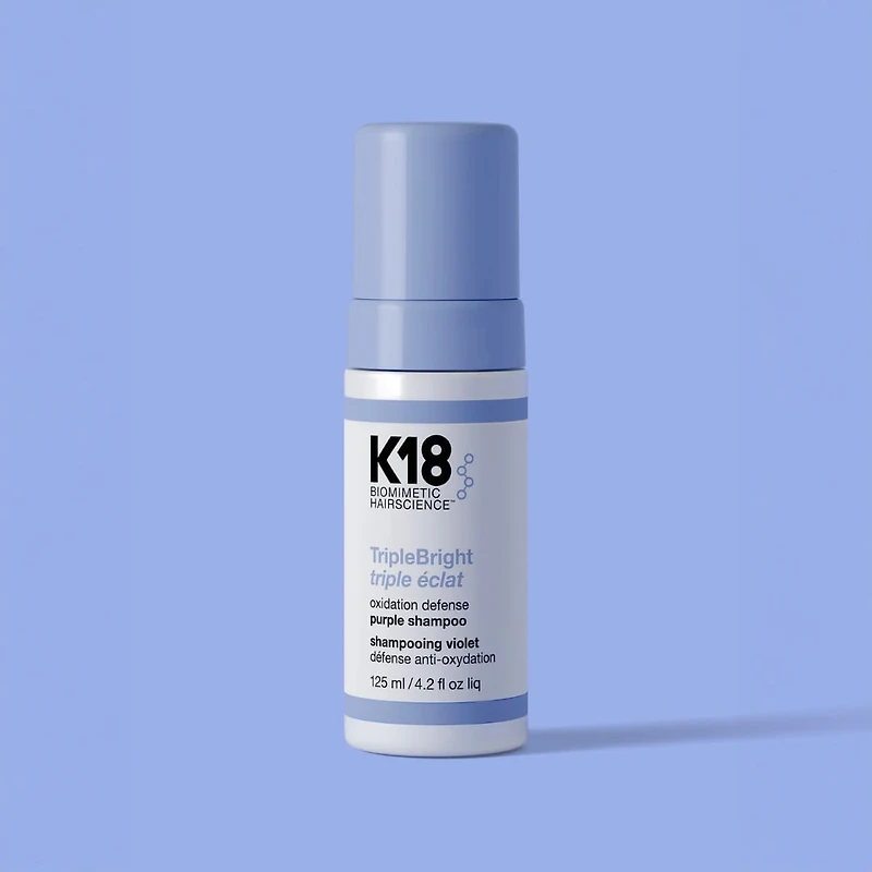TripleBright | Purple Shampoo - Neutralizes Brass and Brightens Blonde, Highlighted, Gray