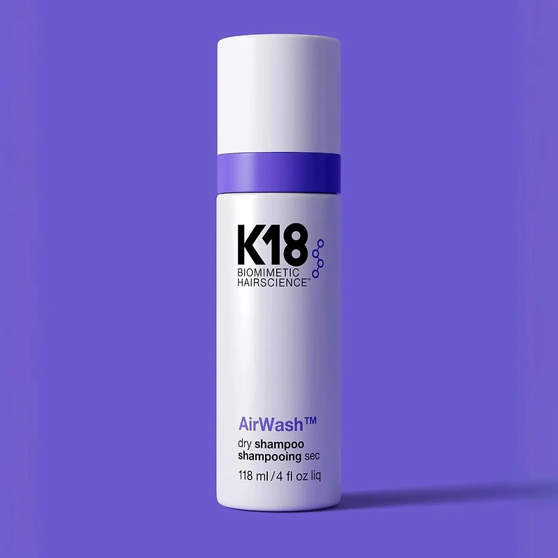 AirWash | Dry Shampoo – Lightweight waterless root refresher (118ml/4oz)