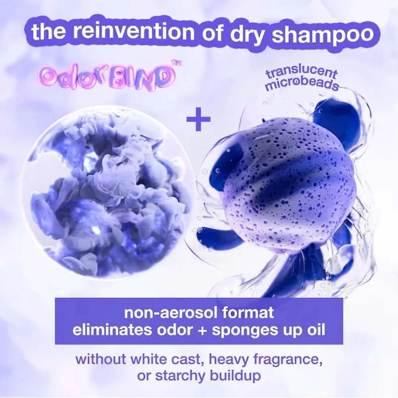 AirWash | Dry Shampoo – Lightweight waterless root refresher (118ml/4oz)