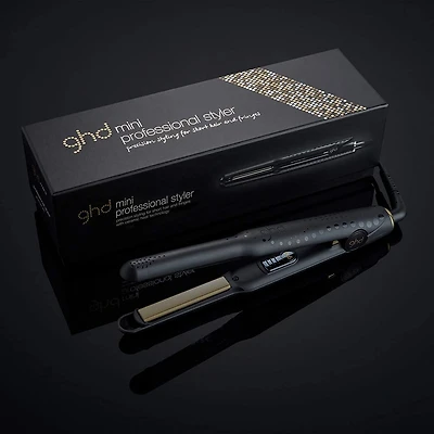 Mini | Slim Plate Flat Iron Styler (0.5") — Detail & Touch-Up