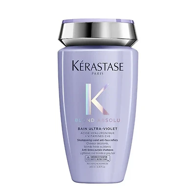 Blond Absolu | Bain Ultra-Violet  | Hyaluronic Acid + Vitamins C+E — Anti-Brass Purple Shampoo