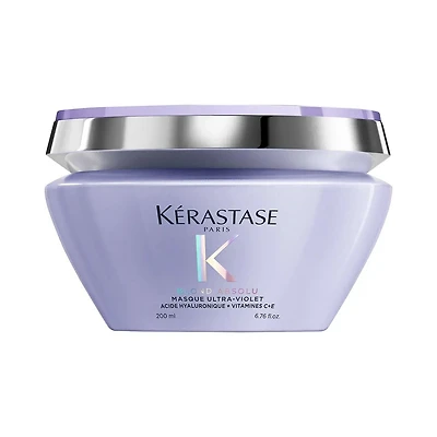 Blond Absolu | Ultra-Purple Mask | Hyaluronic Acid + Vitamins C+E - Neutralizing Mask For Blonde Hair