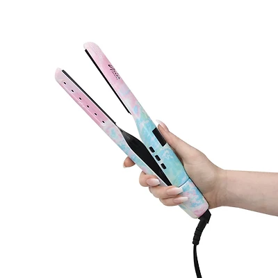Fer Plat Twist Iron | Rêve Pastelle - Ondulations et Lissage Polyvalent