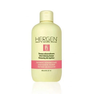 P1 | Shampooing Sébo-Régulateur - Nettoyant équilibrant pour cuir chevelu gras