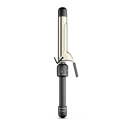 24K Gold | Curling Iron with Clip - Defined Shiny Curls