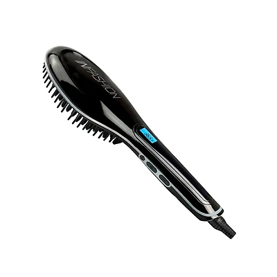 Brosse Lissante Professionnelle Chauffante - AET1001 - Lissage Rapide et Naturel