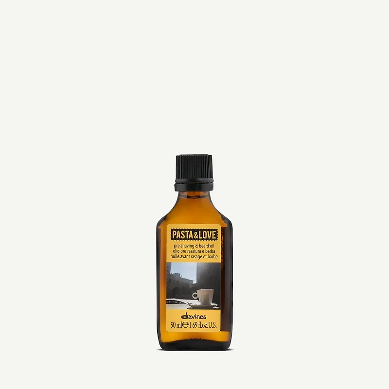 DAVINES - PASTA & LOVE | Huile Avant-Rasage et Barbe (50ml/1.69fl. oz)