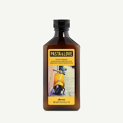 DAVINES - PASTA & LOVE | Nettoyant Pour la Barbe, les Cheveux et le Corps (300ml/10.14fl. oz)