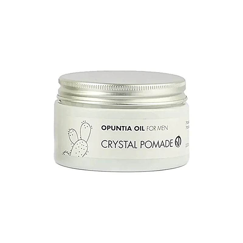 Opuntia Oil For Men | Crystal Pomade - Pommade Cristalline (100ml/3.4oz)