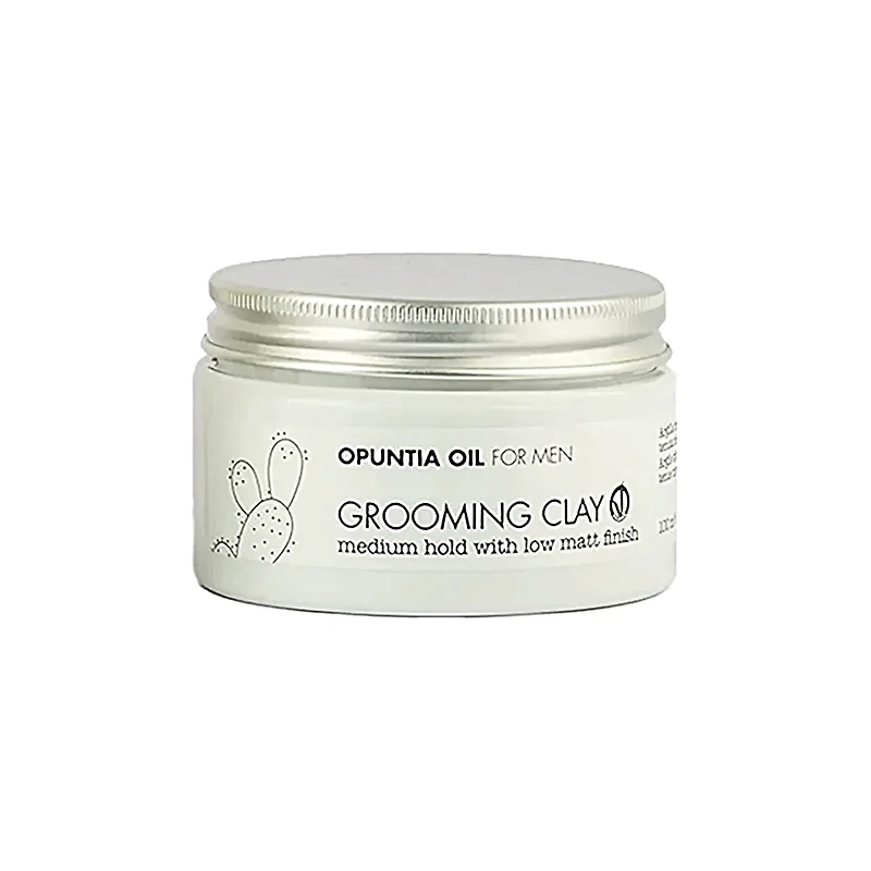 Opuntia Oil For Men | Grooming Clay - Argile Coiffante Homme (100ml/3.4oz)