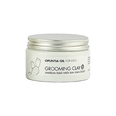 Opuntia Oil For Men | Grooming Clay - Argile Coiffante Homme (100ml/3.4oz)
