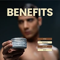 Opuntia Oil For Men | Shape Matt Putty - Texture Mate et Fixation Naturelle (100ml/3.4oz)