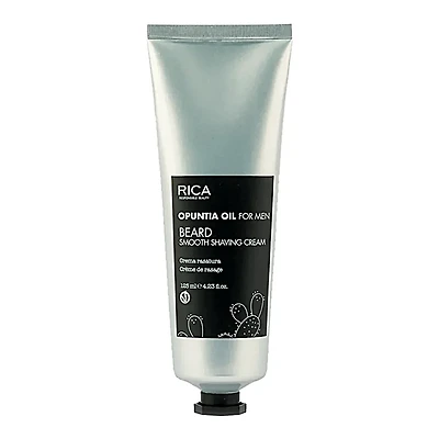 Opuntia Oil For Men | Beard Smooth Shaving Cream - Crème de Rasage Lissante (125ml/4.23fl. oz)