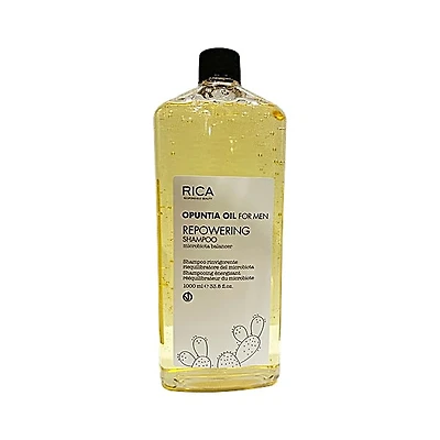 Opuntia Oil For Men | Repowering Shampoo - Shampooing Revitalisant Homme (1000ml/33.8oz)