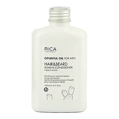 Opuntia Oil For Men | Hair & Beard Leave-In Conditioner - Soin Sans Rinçage Cheveux & Barbe (150ml/5.1fl. oz)