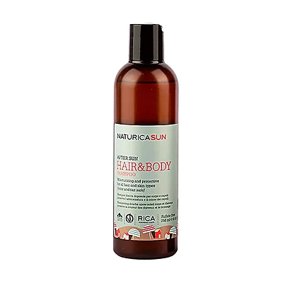 Naturicasun | After Sun Hair & Body Shampoo - After-Sun Care for Hair & Body (250ml/8.45oz)