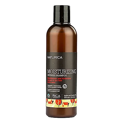 Naturica | Moisturizing Defense Shampoo - Nourrissant et Hydratant (250ml/8.45oz)