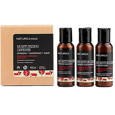 Naturica | Minis Moisturizing Defense Trio - Hydratation et Nutrition (3x50ml/1.7fl. oz)