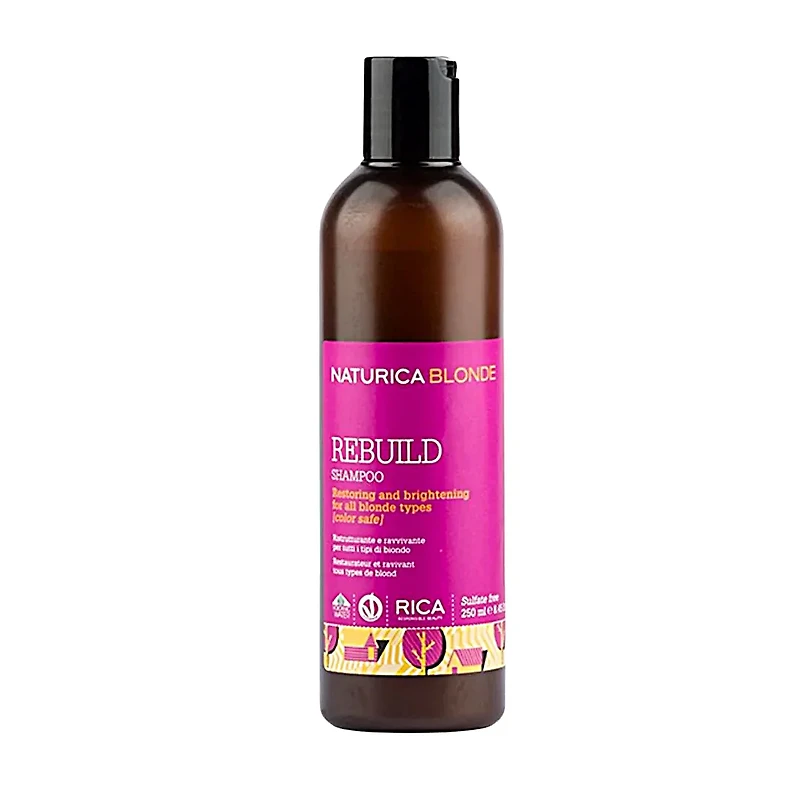 Naturica Blonde | Rebuild Shampooing - Restructurant et Revitalisant (250ml/8.45oz)