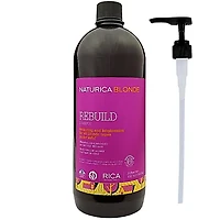 Naturica Blonde | Rebuild Shampooing - Restructurant et Revitalisant (1000ml/33.8oz)