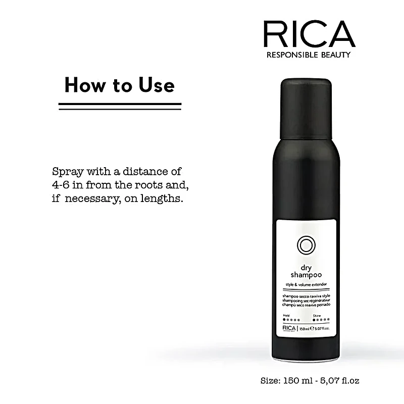 Naturica | Dry Shampoo - Spray Sec Parfumé (150ml/5.07fl. oz)