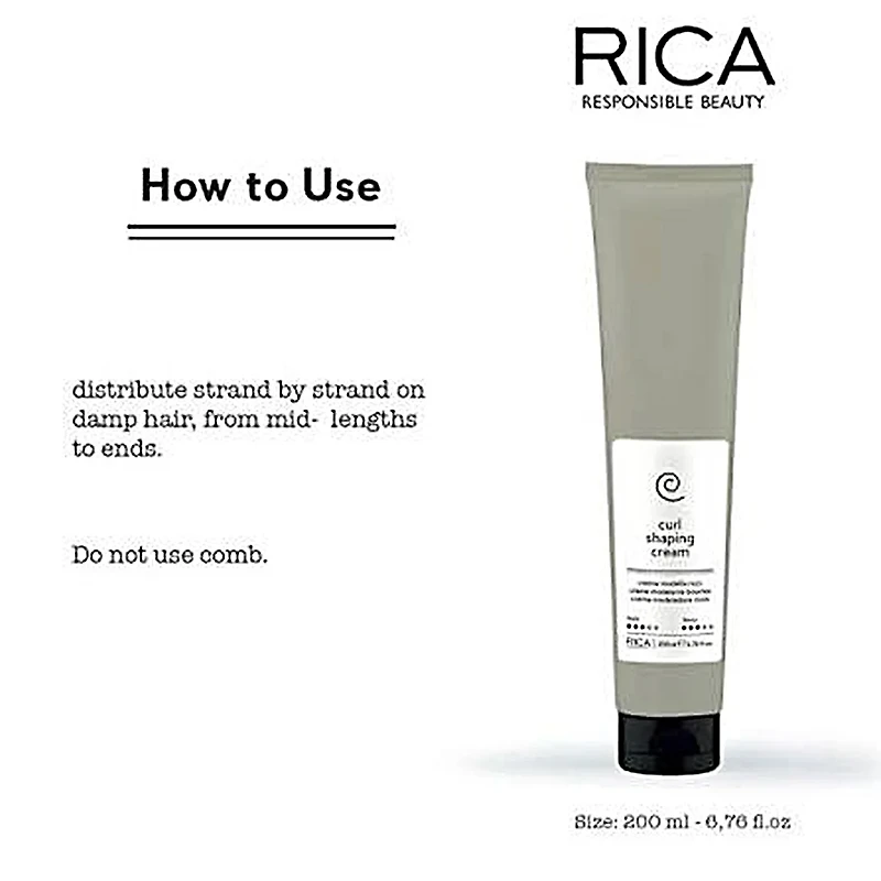 Naturica | Curl Shaping Cream - Crème Définition Boucles (200ml/6.76fl. oz)