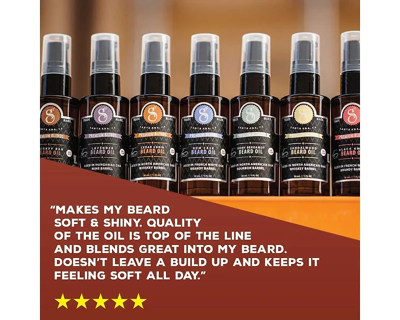*SUAVECITO - Beard . PREMIUM BLENDS | Huile à Barbe / Oil (30ml/1oz)