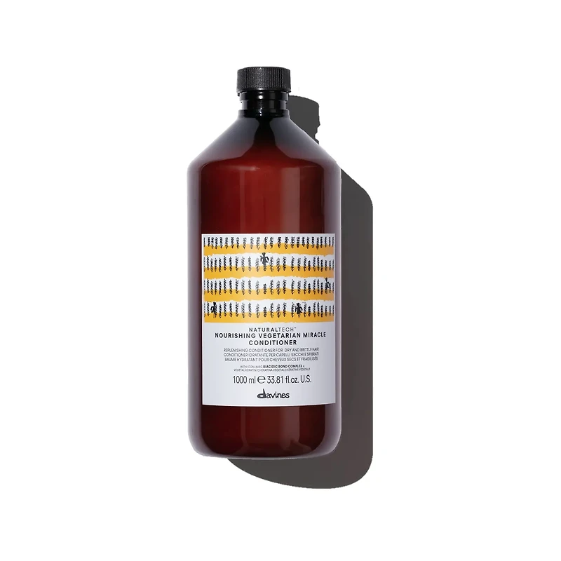 DAVINES - NATURAL TECH | Revitalisant Nourrissant Miracle Végétarien / Nourishing Vegetarian Miracle Conditioner (1000ml/33.8oz)