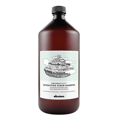DAVINES - NATURAL TECH | Shampooing Exfoliant Détoxifiant / Detoxifying Scrub Shampoo (1000ml/33.8oz)
