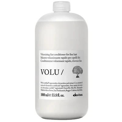 DAVINES - ESSENTIAL HAIRCARE . VOLU | Revitalisant Volumisant / Volumizing Fast Conditioner (1000ml/33.8oz)