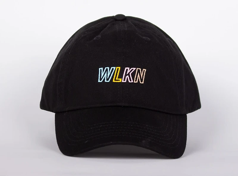 WLKN WLKN : Colored Dad Hat - Black