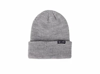 WLKN : Floppy Label Beanie Heather Grey O/S