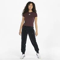 PUMA : Iconic T7 Velour Pants