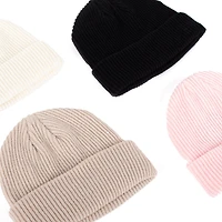 Hits : The Tricot Short Beanie White O/S