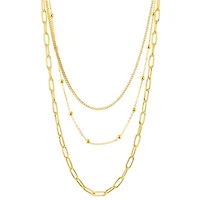 HITS : Clip Necklace Gold O/S