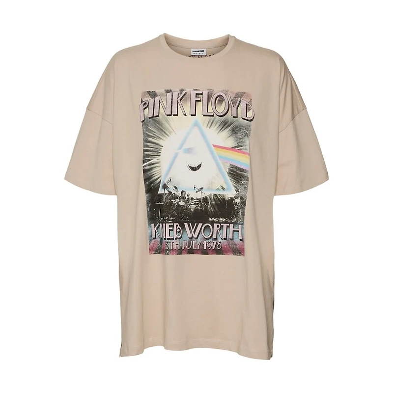 Noisy May : Pink Floyd S/S T-Shirt - Beige