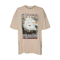Noisy May : Pink Floyd S/S T-Shirt - Beige