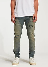 Embellish : Hart 2.0 Patchwork Destroy Denim