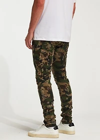 Embellish NYC : Ryan Camo Destroy Denim