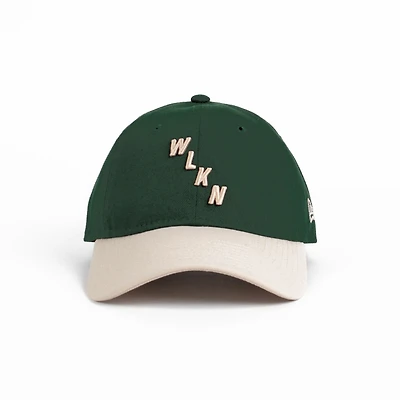 New Era New Era : 920 WLKN Oblique Forest Green Logo Cap