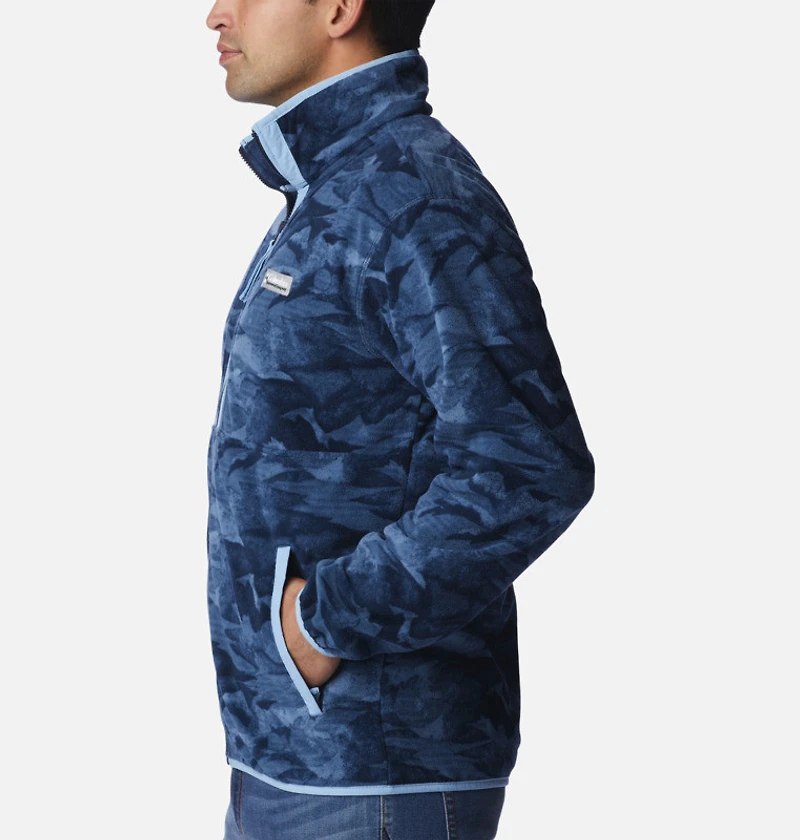 Columbia : Back Bowl Fleece Lightweight - Navy Multi