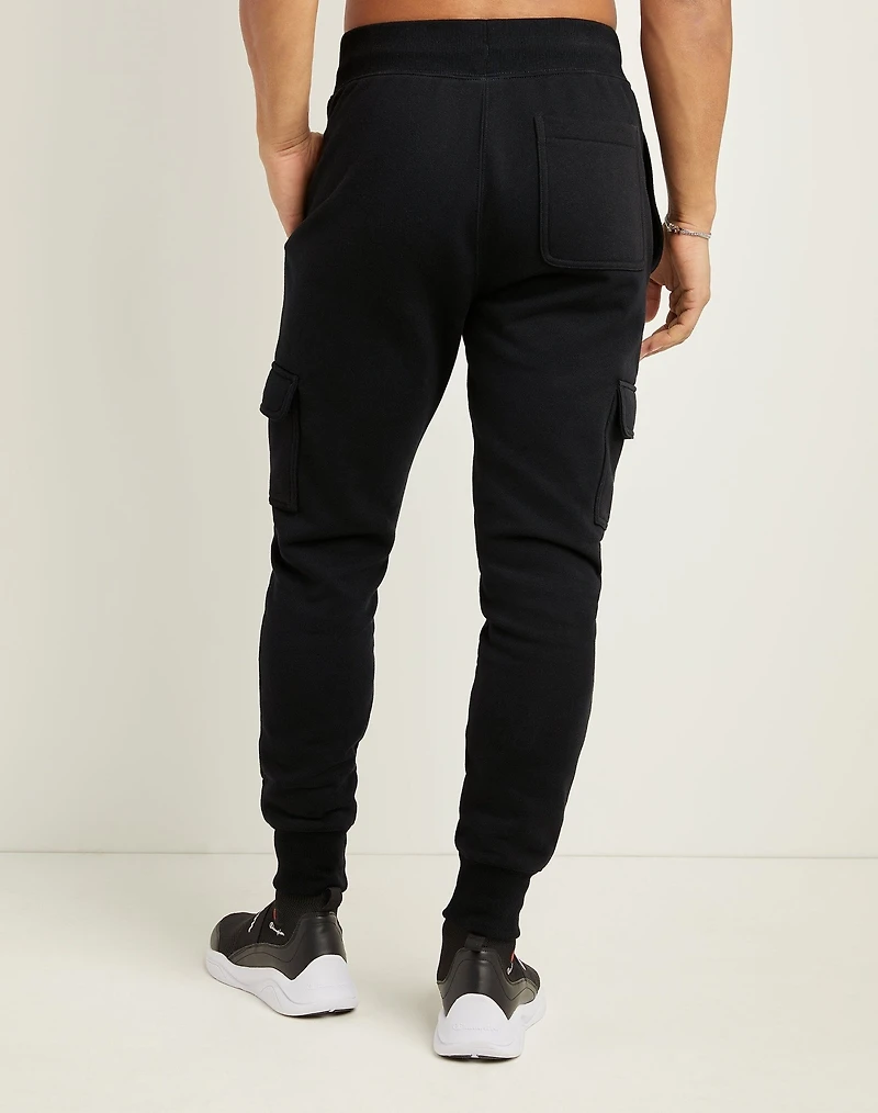 Champion : Reverse Weave Cargo Jogger - Black