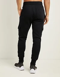 Champion : Reverse Weave Cargo Jogger - Black