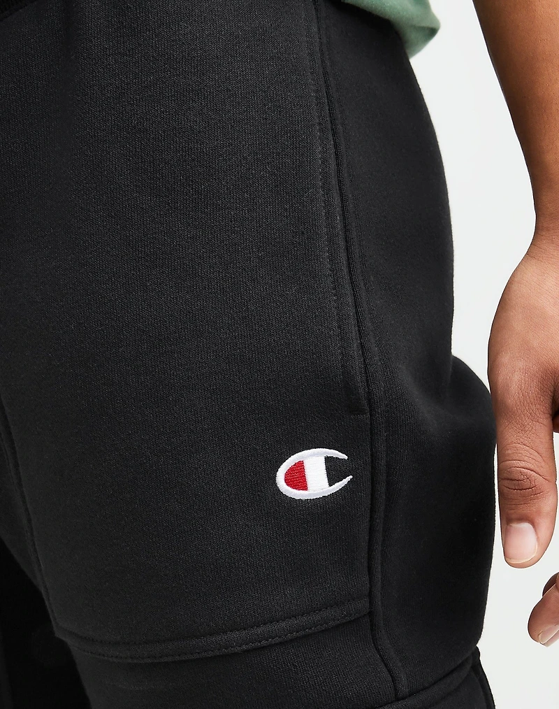 Champion : Reverse Weave Cargo Jogger - Black