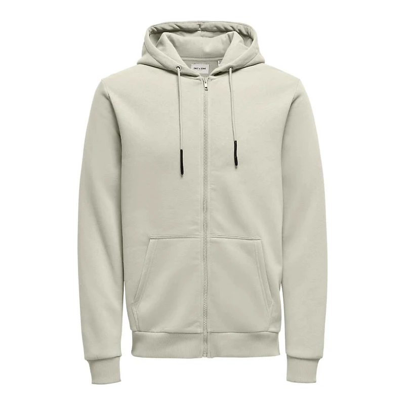 Only and Sons & : Full Zip Hoodie