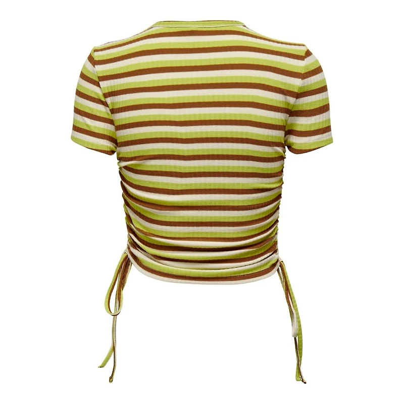 Only : S/S Rushing Top - Green Multi